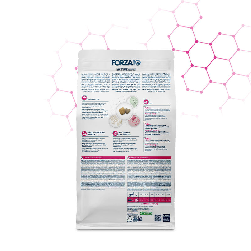 Forza10 Active Vet Diet Dog Adult Intestinal 10 kg