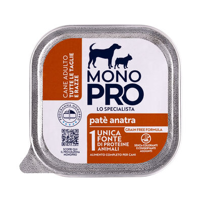 Monopro Dog All Breeds Paté Anatra 150gr