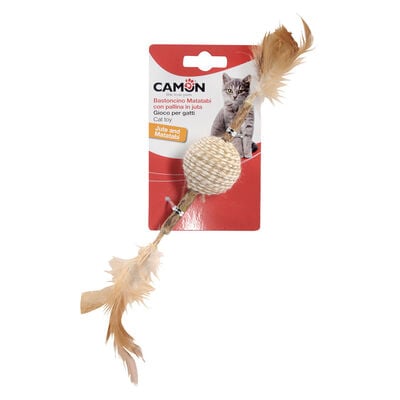 Camon Bastoncino in Matatabi con pallina in juta