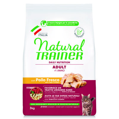 Natural Trainer Cat Adult al Pollo 3 kg