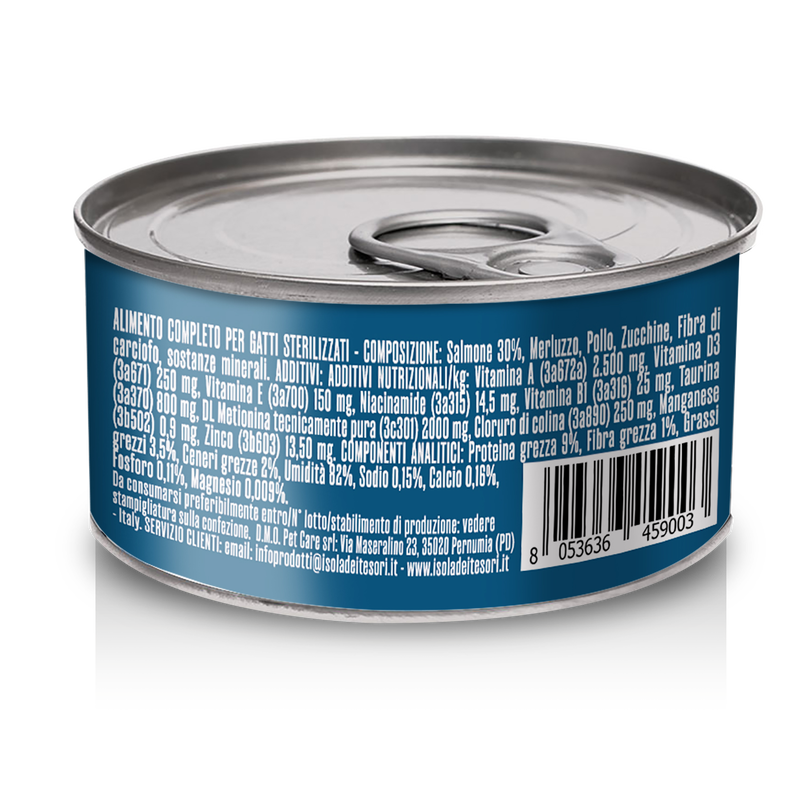 Forcepet Cat Adult Steril Urinary soft pat&egrave; con salmone 85gr