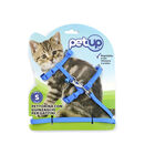 Petup Pettorina con Guinzaglio Kitten 8mm Blu image number 0
