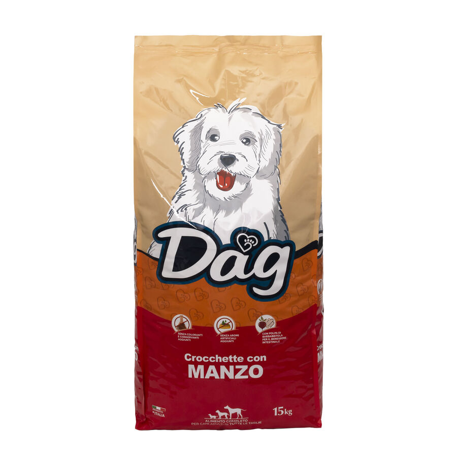 Dag Dog Adult All Breeds con Manzo 15 kg