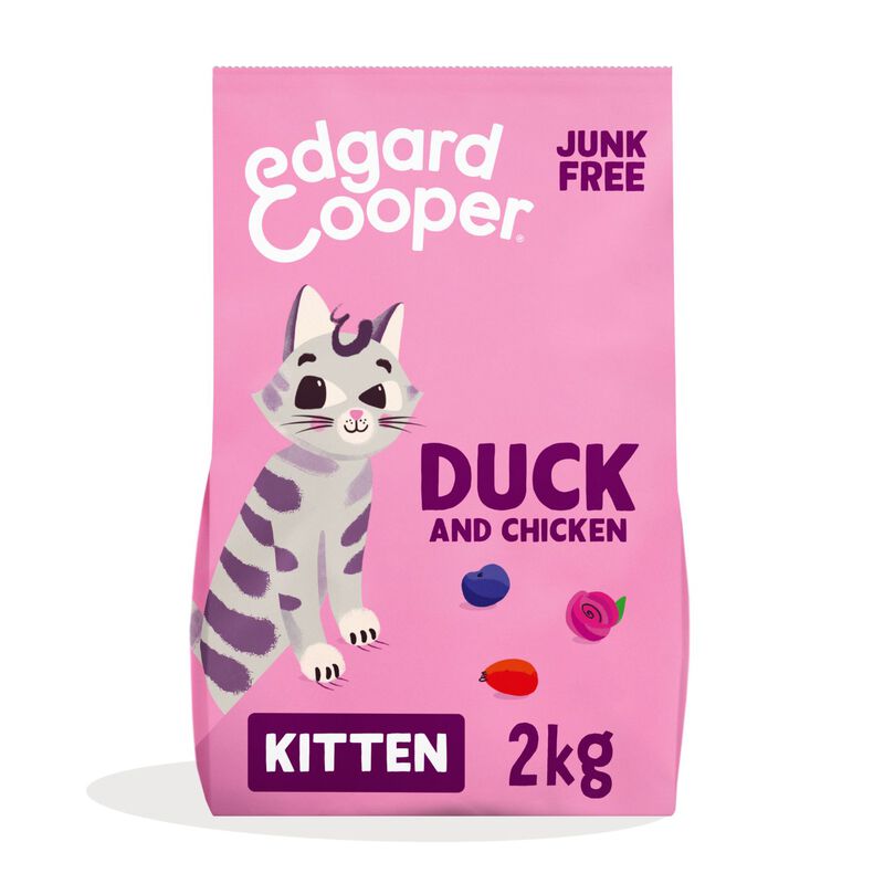 Edgard & Cooper Cat Kitten Anatra e Pollo 2 kg