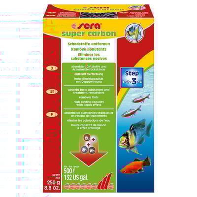Sera Super Carbon 250 gr