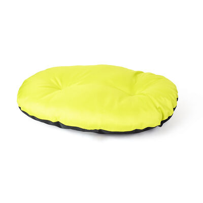 L'Isola dei Tesori Cuscino ovale in giallo e nero 67x44 cm