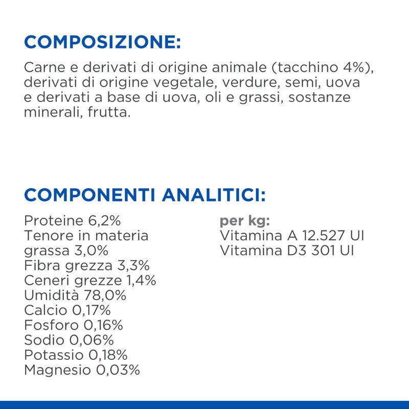 Hill's Science Plan Perfect Weight Dog Adult Small & Mini Mousse tacchino 200 gr