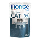 Monge Grill sterilizzati Bocconcini in Jelly Ricco di Trota 85 gr