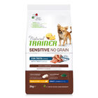 Natural Trainer Dog Adult Mini Sensitive No Grain con Trota e patate 2 kg