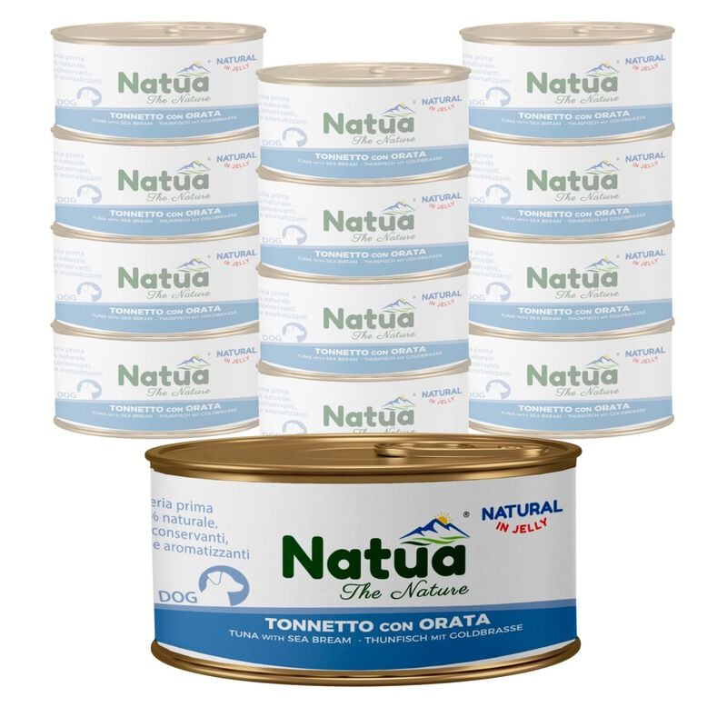 Natua Natural Dog Adult Tonnetto con orata in jelly 150 gr