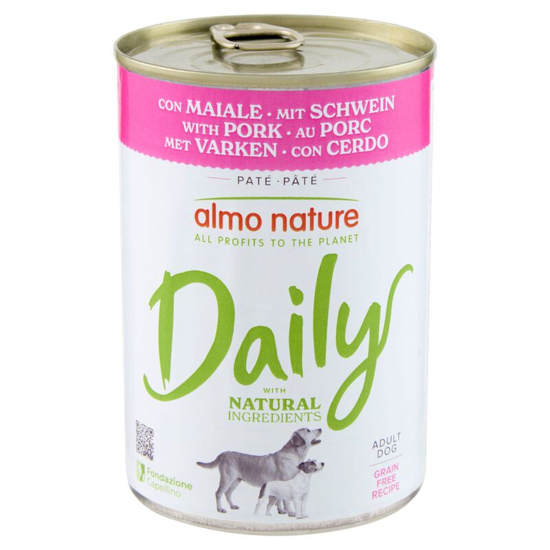 Almo Nature Daily Dog Adult Maiale 400g Almo Nature Daily Dog Adult Maiale 400g