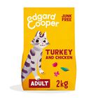 Edgard & Cooper Cat Adult Pollo e Tacchino 2 kg