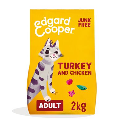 Edgard & Cooper Cat Adult Pollo e Tacchino 2 kg