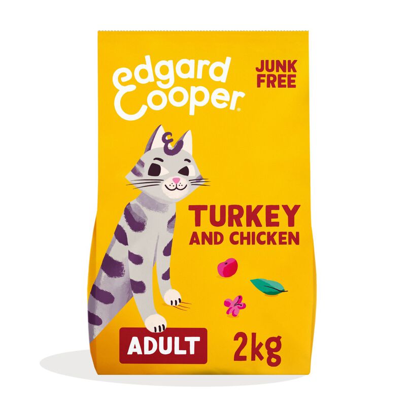 Edgard & Cooper Cat Adult Pollo e Tacchino 2 kg