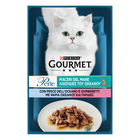 Gourmet Perle Cat Adult Piaceri del mare con Pesce dell'Oceano e Gamberetti 85 gr