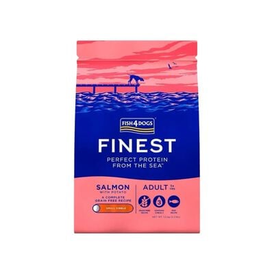 Fish4dogs Finest Dog Adult Small Salmone 1,5kg