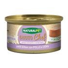 Naturalpet Ghiotto Chef paté Kitten con Pollo e Uova 80gr