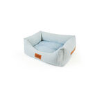 L'Isola dei Tesori Cuccia Relax Azzurra a righe 45x60 cm