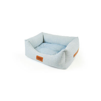 L'Isola dei Tesori Cuccia Relax Azzurra a righe 45x60 cm