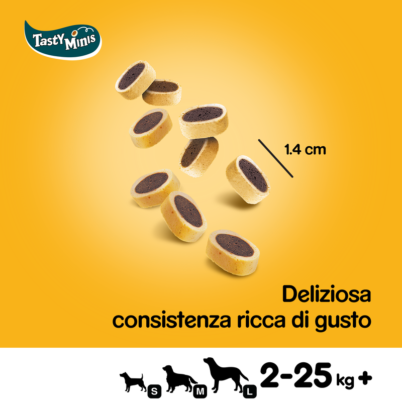 Pedigree Dog Adult Snack Tasty Bites Cheesy Bites 140 gr