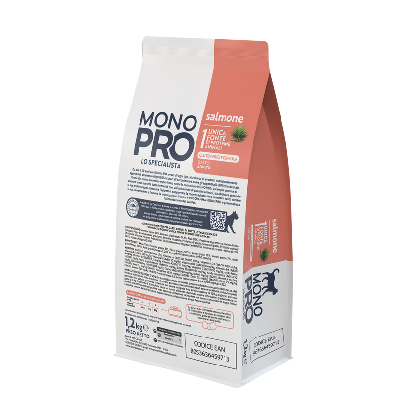 Monopro Cat Adult Salmone 1,2 kg