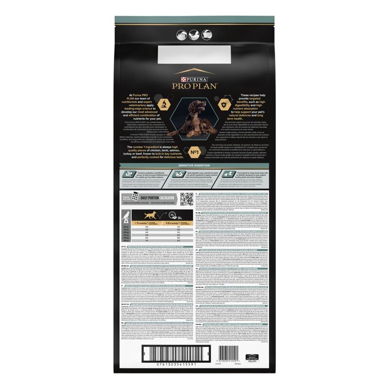 Purina Pro Plan Dog Adult Large Athletic Sensitive Digestion Agnello 14 kg