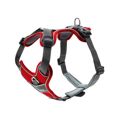 Hunter Pettorina Divo S Rosso e grigio