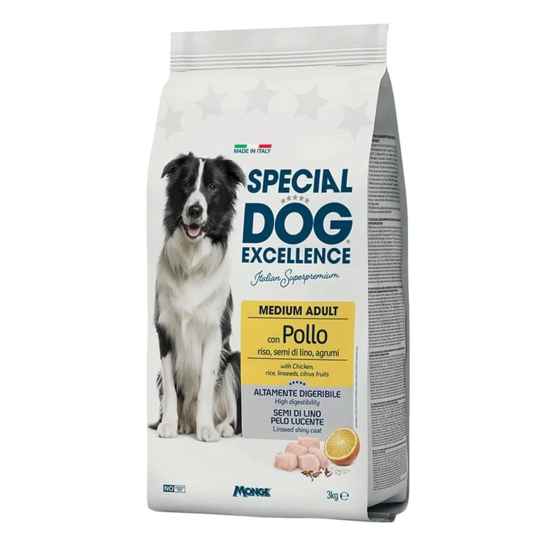 Special Dog Excellence Crocchette per cani adulti Medium Pollo 3 kg