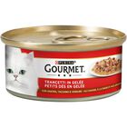 Gourmet Rosso Cat Adult Trancetti in gelatina con Tacchino Anatra e Verdure 195 gr