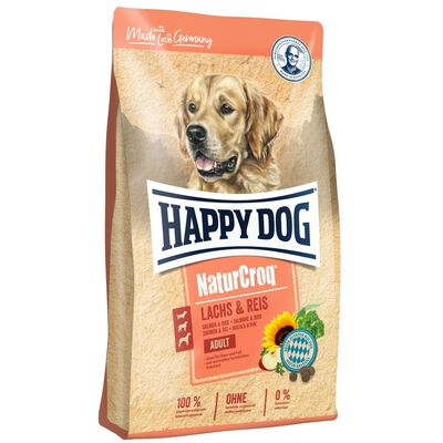 Happy Dog NaturCroq Salmone e riso 12 kg