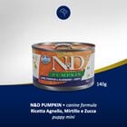 Farmina N&D Pumpkin Dog Puppy Mini Agnello e Mirtillo 140 gr