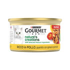 Gourmet Nature's Creations Cat Adult Ricco in Pollo con spinaci e pomodori 85 gr