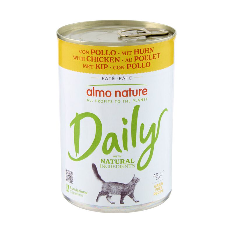 Almo Nature Daily Men&ugrave; Cat Adult Pollo 400g 
