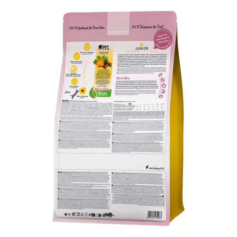 Happy Cat Young Junior con Pollame 1,3 kg