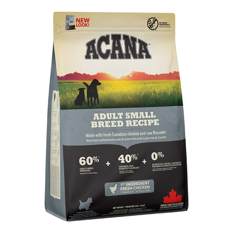 Acana Dog Small Breed con Pollo, Passera del pacifico e Uova 2kg 