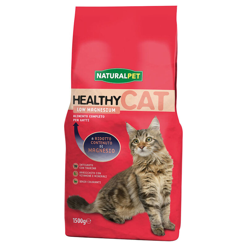 Naturalpet Cat Adult Healty Low Magnesium 1500 gr