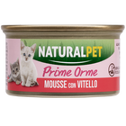 Naturalpet Prime Orme Kitten Mousse Vitello 85 g