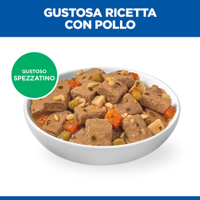 Hill's Science Plan Spezzatino per Cuccioli Pollo e verdure 363gr