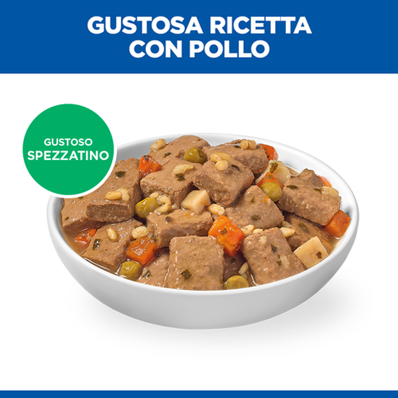 Hill's Science Plan Spezzatino per Cuccioli Pollo e verdure 363gr