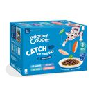 Edgard & Cooper Bocconcini in Salsa per gatti adulti Pesce 12pzx85gr