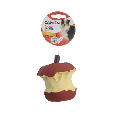 Camon Gioco per Cani Mela Rossa con squeaker