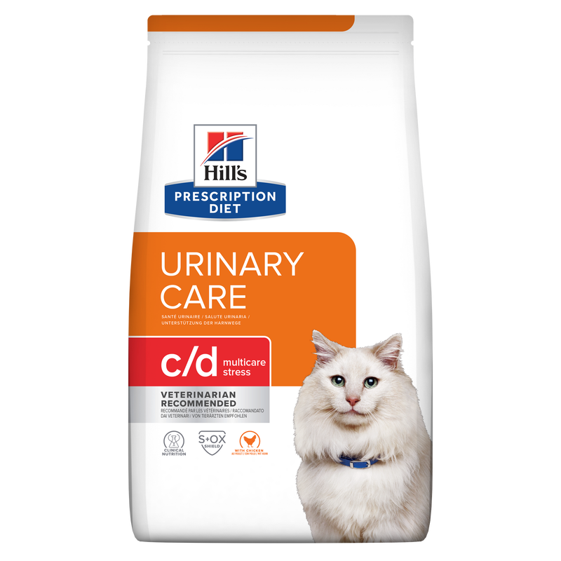 Hill's Prescription Diet Cat c/d Multicare Stress Urinary Care con pollo 1,5 kg