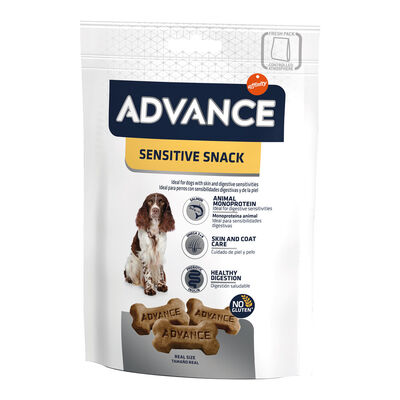 Advance Sensitive Snack 150g - Biscottino Morbido per Cani con Sensibilità Digestiva e Cutanea