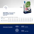 Farmina N&D Prime Dog Adult Mini Agnello e Mirtillo 2,5 kg
