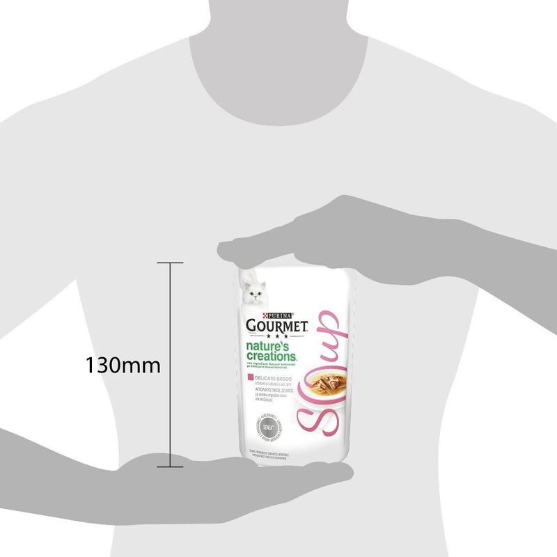 Gourmet Nature's Creation Soup Cat Adult Tonno&Acciughe 40 gr