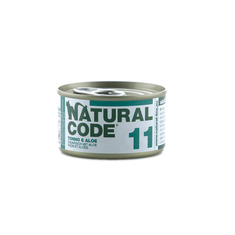 Natural Code Cat Tonno e Aloe lattina 85g n.11