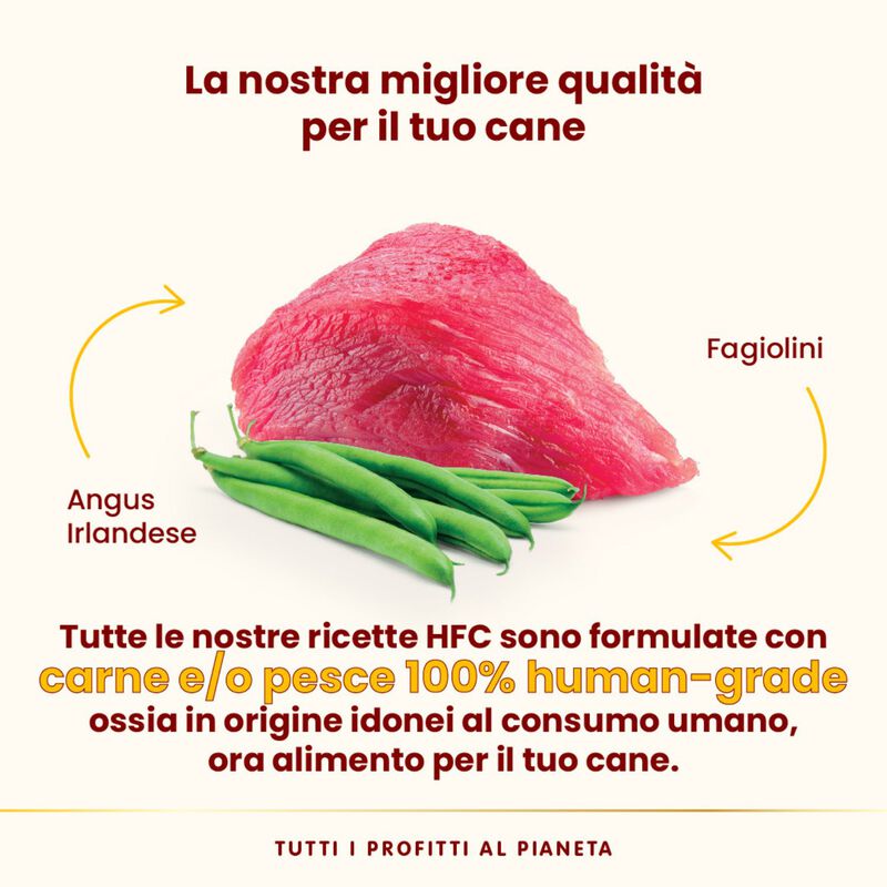 Almo Nature HFC Dog Adult con Angus Irlandese 85 gr 