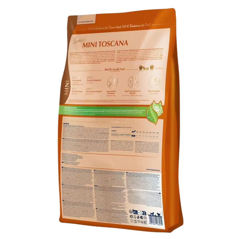 Happy Dog Sensible Mini Toscana 800 gr