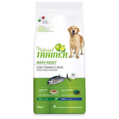 Natural Trainer Dog Adult Maxi Pesce 12 kg
