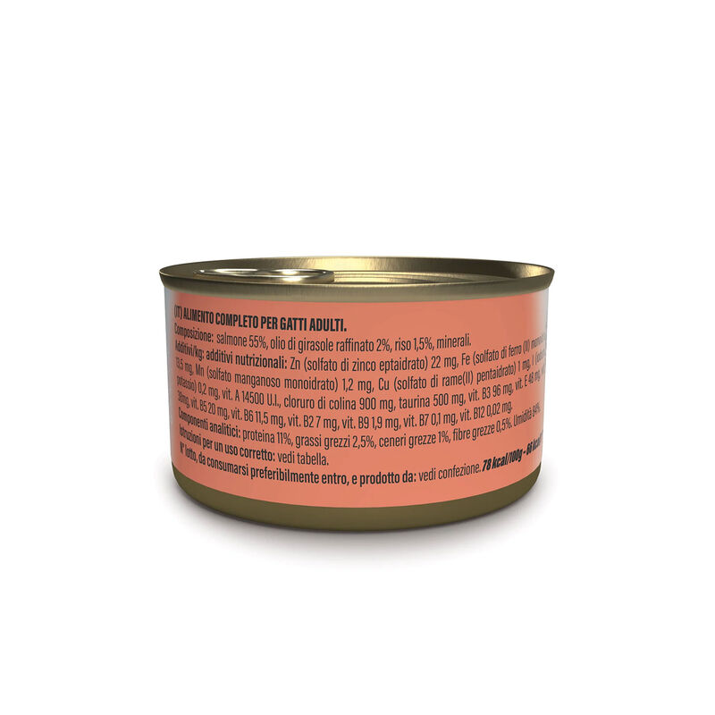 Schesir Cat Salmone al Naturale in brodo 85 gr